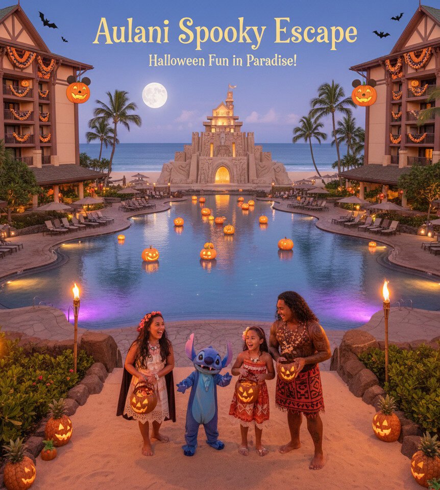 Aulani, A Disney Resort & Spa — Halloween in Hawaiian Style