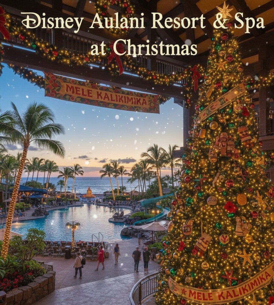 Aulani at Christmas