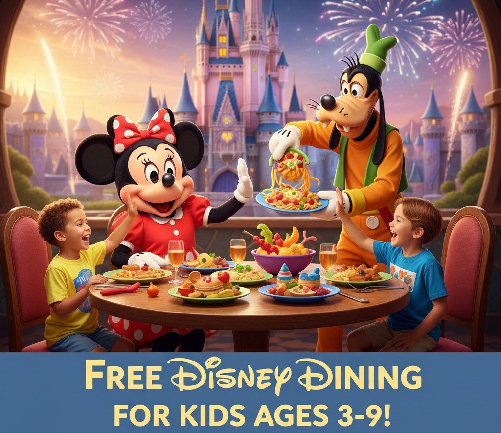 FREE Disney Dinning Plan